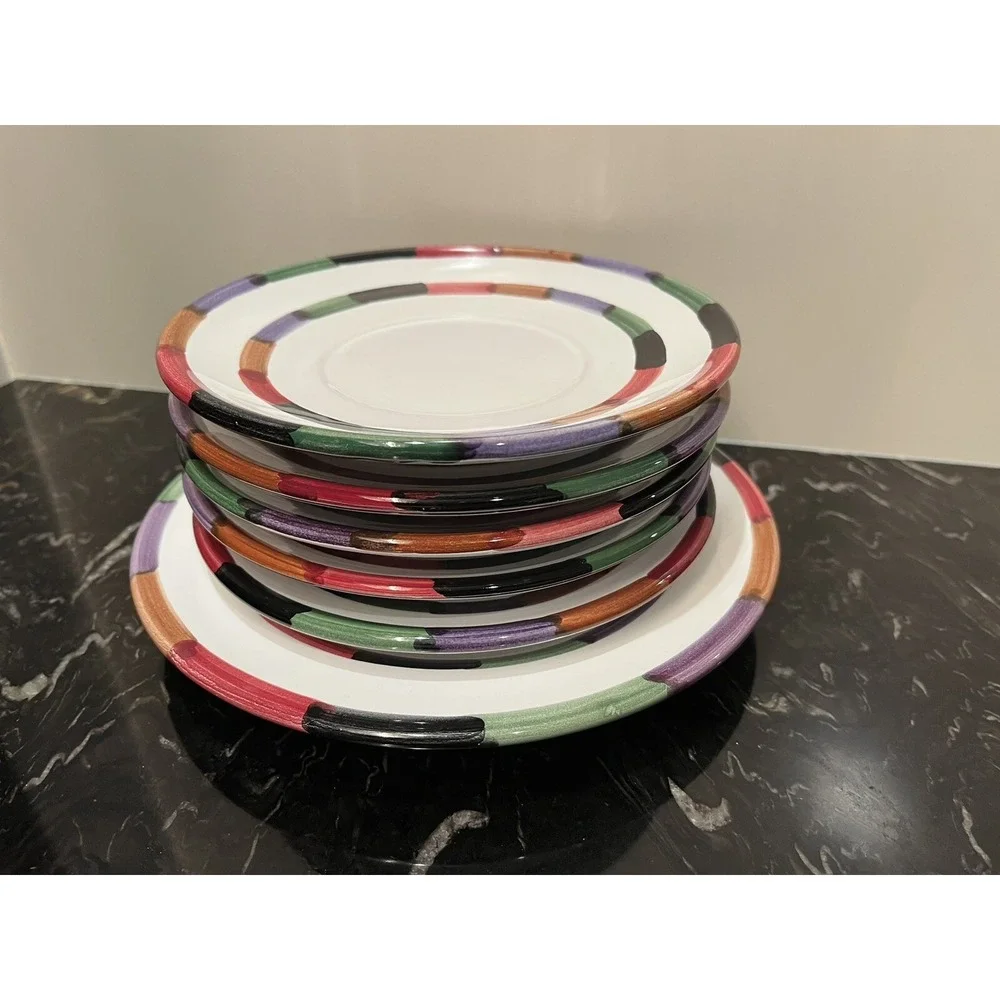 Deruta Pottery one saucer